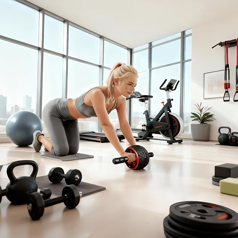 Ролик для пресса и коврик для  – обзор и цена Sports Equipment Nearby